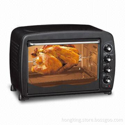 Toaster Ovens with 2,000W Power and Stainless Steel Housing
